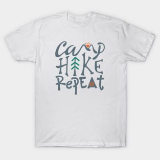 Camp Hike and Repeat T-Shirt